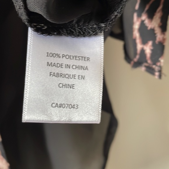 Sheer loose blouse Cover up Top Stella Tweed long sleeve size S - Picture 8 of 10